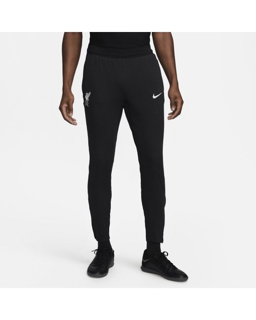 Nike Black Liverpool F.c. Strike Elite Dri-fit Adv Football Knit Pants Polyester for men