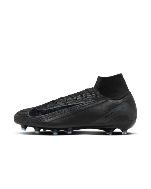 Nike Mercurial Superfly 10 Elite Ag Pro High Top Soccer Cleats in Black for Men Lyst UK