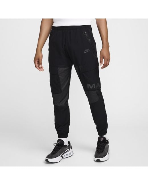 Nike Sportswear Air Max Woven Cargo Trousers in Black for Men Lyst UK