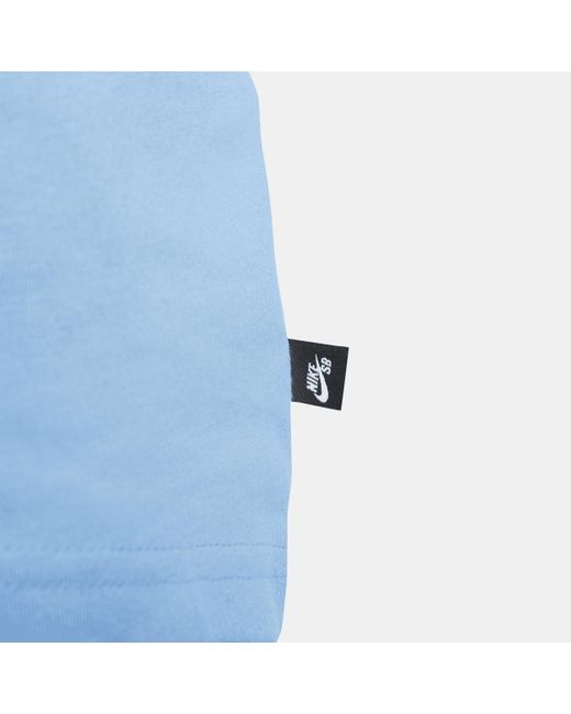 Nike Blue Sb Long-sleeve Max90 Skate T-shirt for men