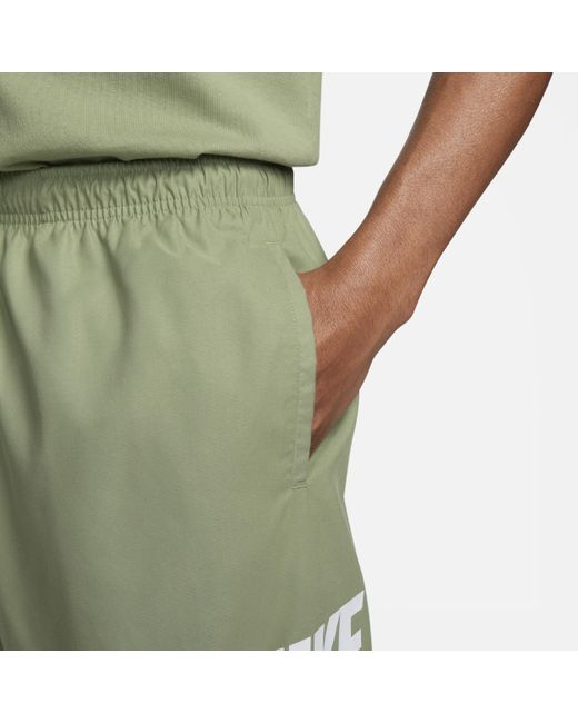 Nike Green Club Woven Shorts for men