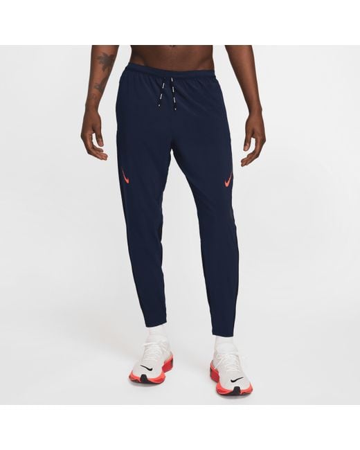 Nike Blue Aeroswift Dri-Fit Adv Running Pants for men