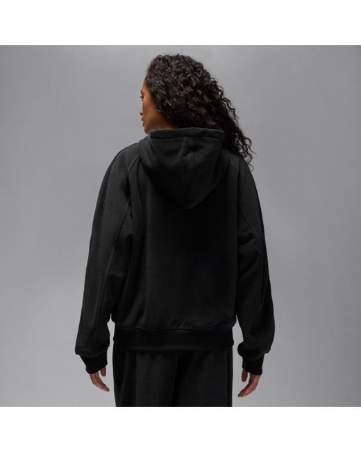 Nike Black Flight Fleece Full-Zip Hoodie