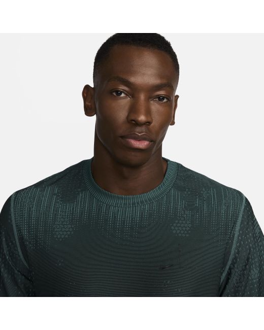 Nike Green Aps Dri-fit Adv Short-sleeve Versatile Top Polyester for men