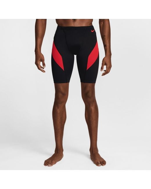 Nike Red Swim Hydrastrong Jammer for men