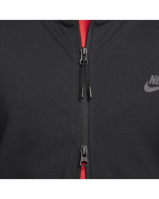 Nike Blue Tech Lightweight Knit Full-zip Hoodie for men