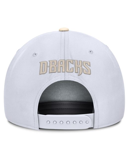 Nike White Arizona Diamondbacks Pro MenâS Aerobill Mlb Adjustable Hat for men