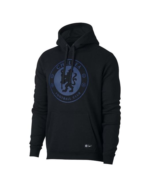 Nike Chelsea Fc Crest Men's Pullover Soccer Hoodie in Blue for Men | Lyst