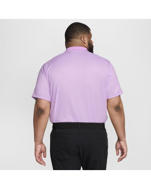 Nike Purple Victory+ Dri-fit Golf Polo for men