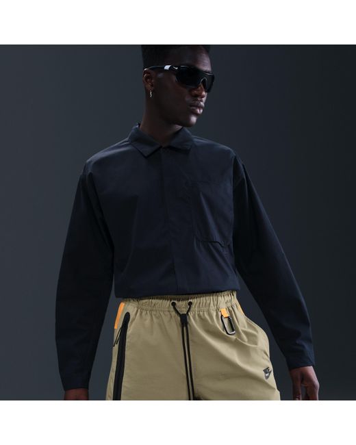 Nike Blue Tech Woven Shorts for men