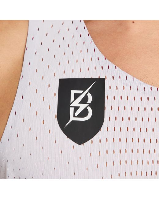 Nike Aeroswift Btc Dri-Fit Adv Hardloopsinglet Voor in het Red voor heren