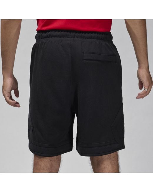 Nike Black Jordan Flight Fleece Diamond Shorts for men