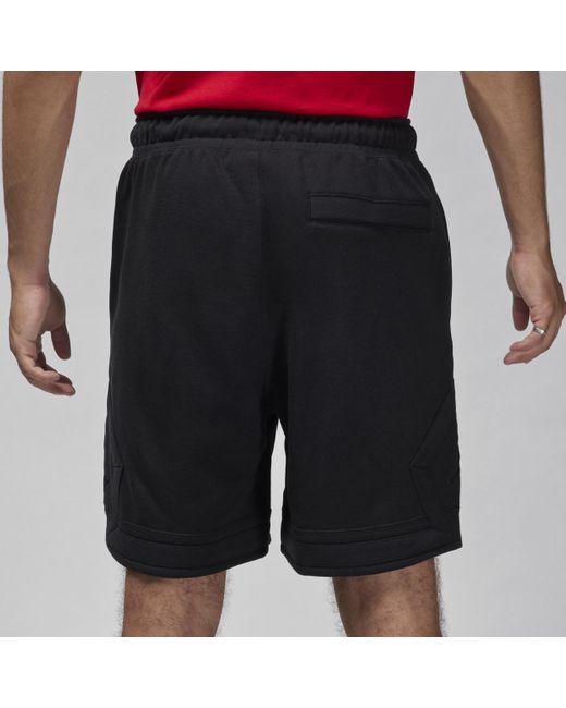 Nike Black Nike Flight Fleece Diamond Shorts for men