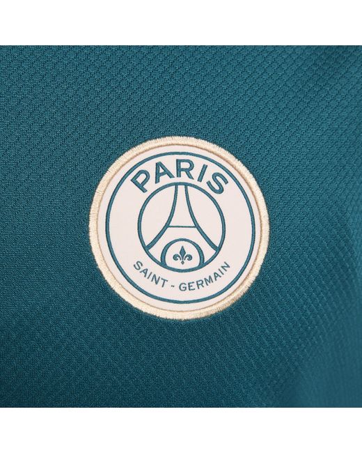 Nike Blue Paris Saint-germain Strike Dri-fit Football Short-sleeve Knit Top for men