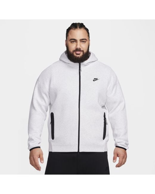 Nike Sportswear Tech Fleece Windrunner Full-zip Hoodie 50% Sustainable  Blends in Natural for Men