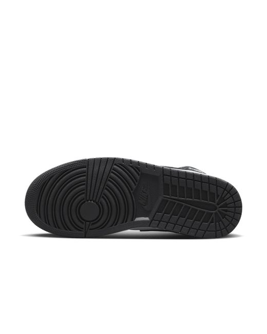 Nike Black Air Jordan 1 Mid Se Shoes for men