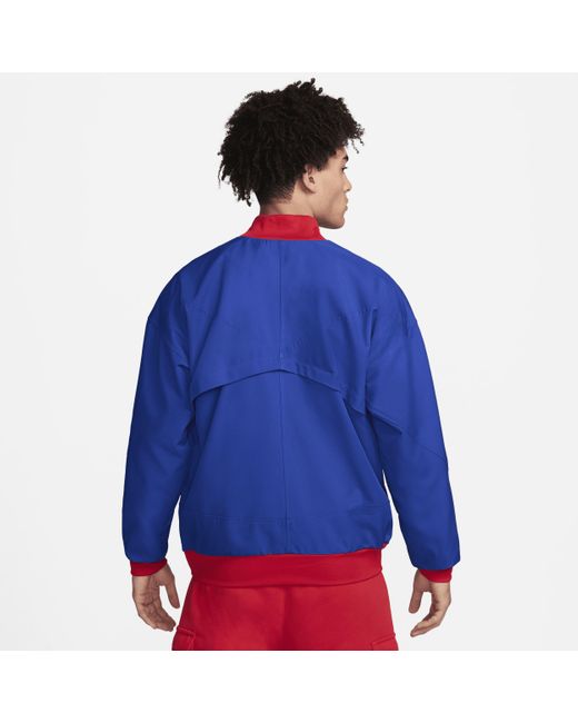 Nike Blue Usmnt Strike Dri-fit Soccer Jacket for men