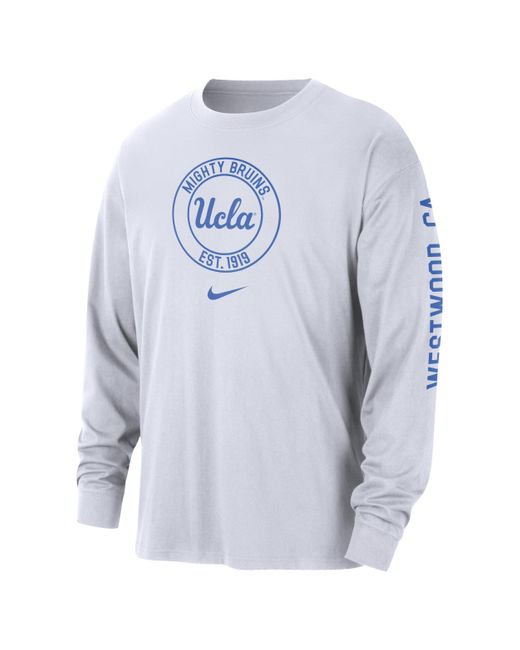 Nike Blue Texas Max90 College Long-sleeve T-shirt for men