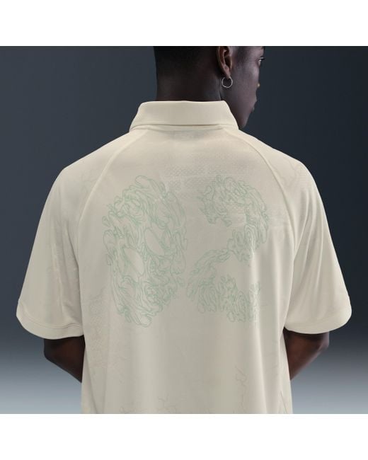 Nike Blue Sb Dri-Fit Jacquard Skate Jersey for men