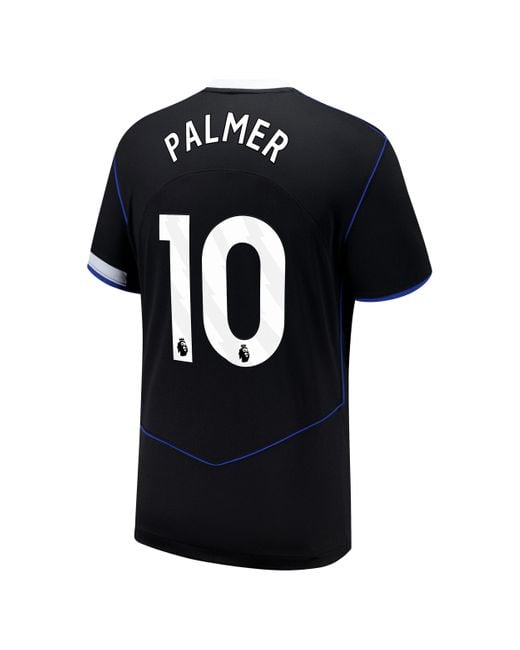 Nike Black Moisãcaicedo Chelsea 2025/26 Stadium Third Dri-Fit Soccer Jersey for men