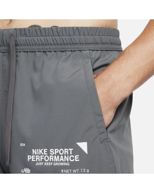 Nike Blue Form Dri-fit 7" Unlined Versatile Shorts for men