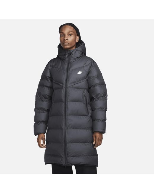 Nike Windrunner Primaloft Storm fit Hooded Parka Jacket Recycled Polyester Minimum 50 Recycled Polyester in Grey for Men Lyst UK