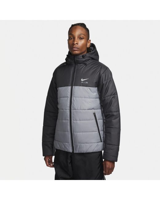 Nike Air Synthetic-fill Jacket in Black for Men | Lyst UK