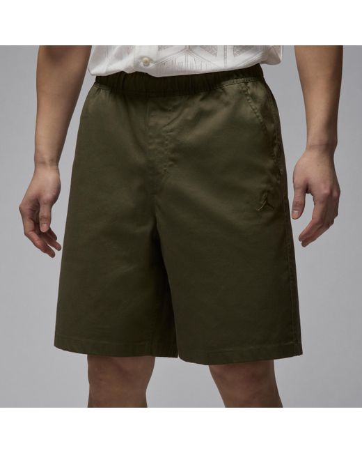 Nike Essentials Geweven Herenshorts in het Green voor heren