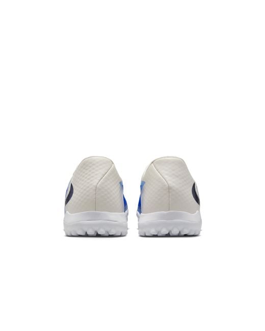 Nike Blue Phantom 6 Low Academy Turf Soccer Shoes for men