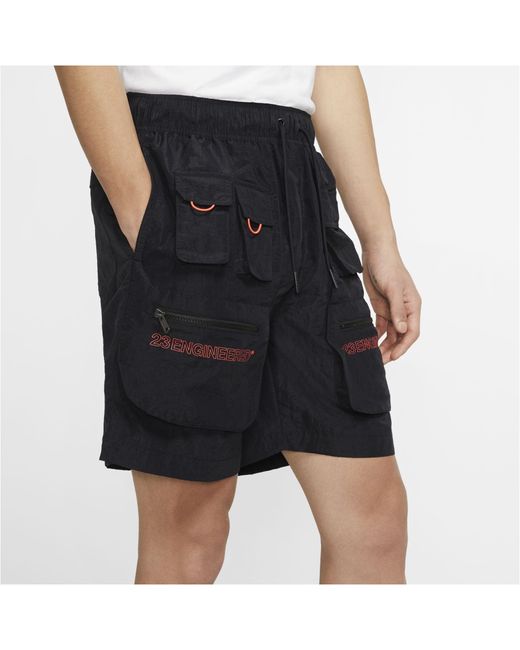 Nike Jordan 23 Engineered Utility Shorts In Schwarz Fur Herren Lyst