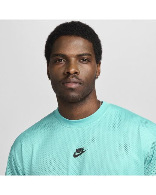 Nike Green Sportswear Max90 Dri-fit Mesh T-shirt Polyester for men