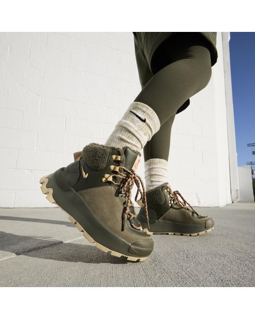 Nike Green City Classic Premium Waterproof Boot Leather
