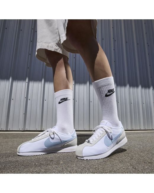 Nike Gray Cortez Textile Shoes