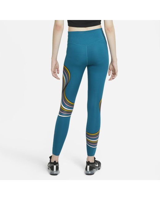 nike multicolor tights