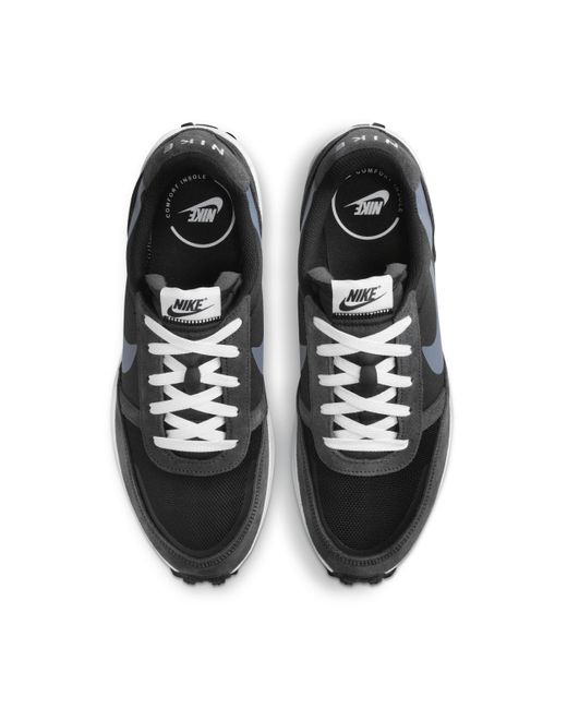 Nike Black Waffle Nav Shoes for men