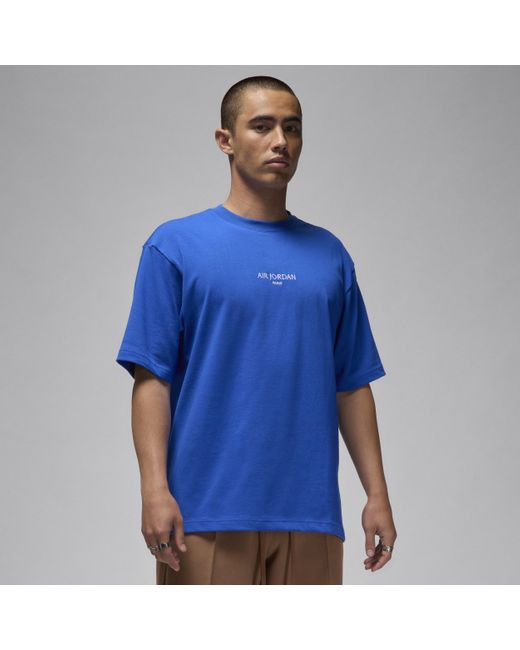 Nike Air Jordan Paris T Shirt in Blue for Men Lyst UK