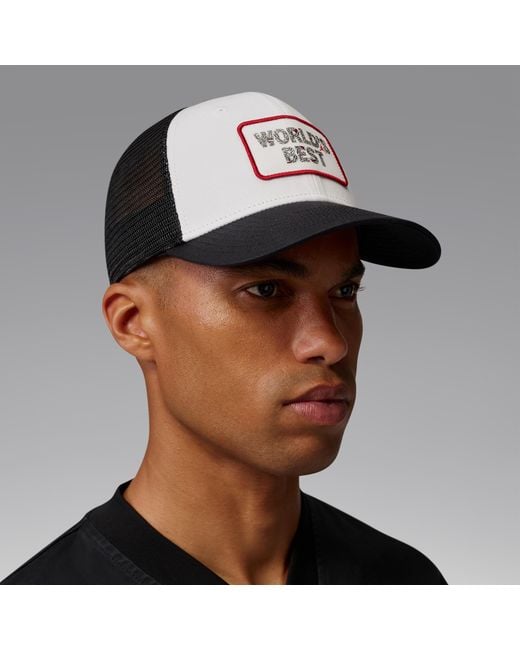 Nike Black Rise Structured Trucker Cap