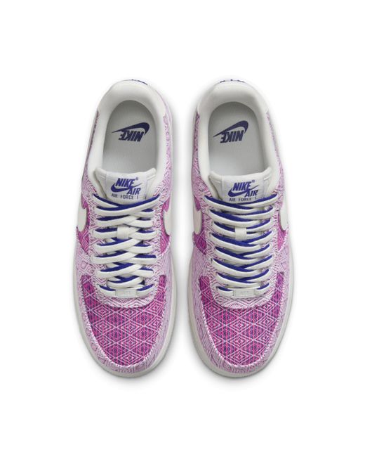 Nike Purple Air Force 1 '07 Shoes