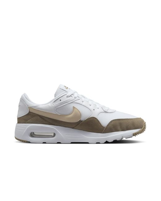 Nike White Air Max Sc Shoes for men