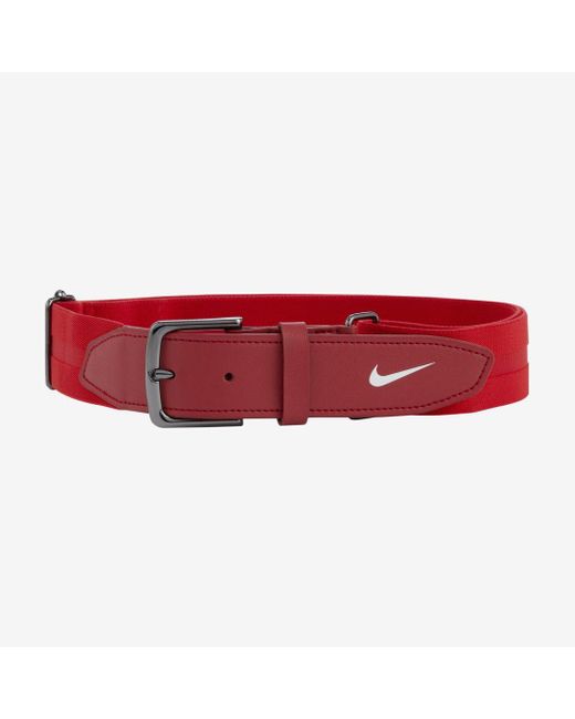 Nike Synthetic Baseball Belt in University Red (Red) for Men - Lyst