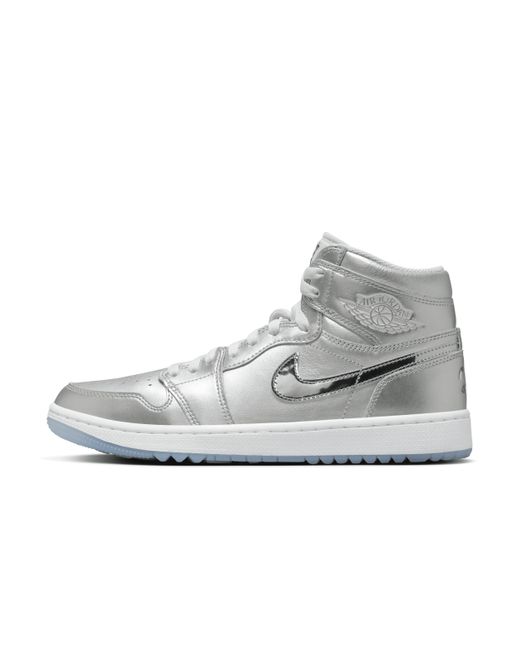 Nike Gray Air Jordan 1 High G Nrg Golf Shoes