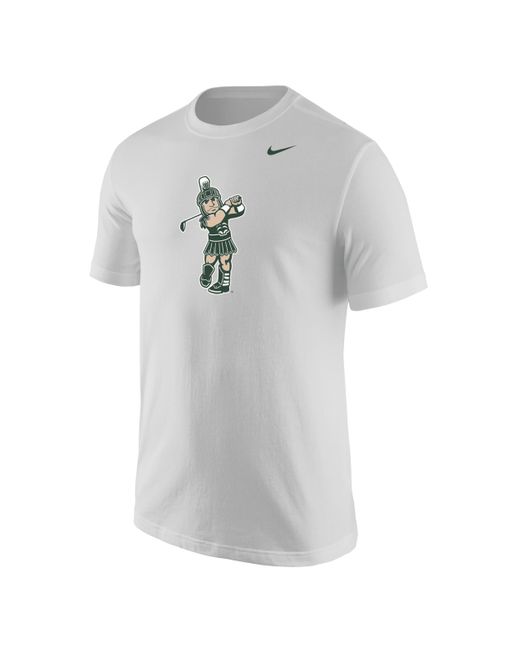 Nike Gray Michigan State College T-shirt for men