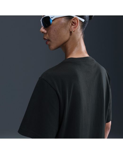 Nike Blue After Dark Tour Oversized Short-Sleeve Graphic T-Shirt