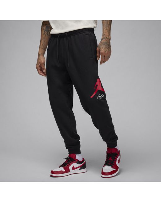 Nike Black Nike Essentials Fleece Baseline Trousers for men