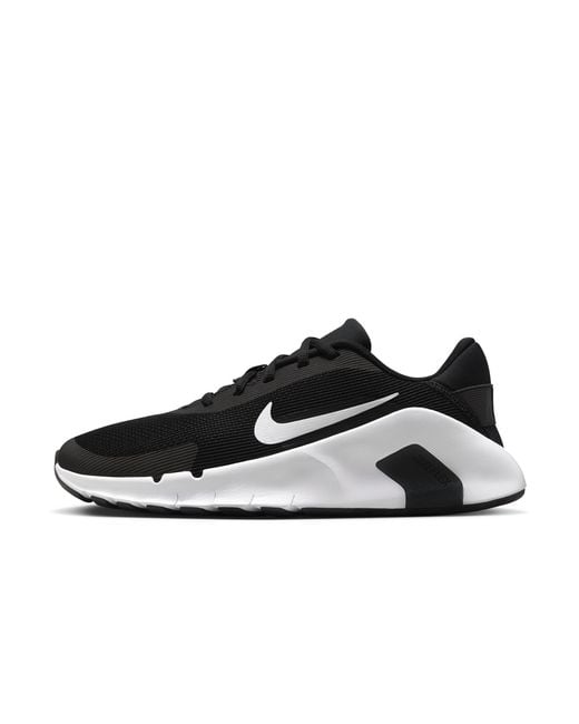 Nike Black Flex Train Workout Shoes (Extra Wide)