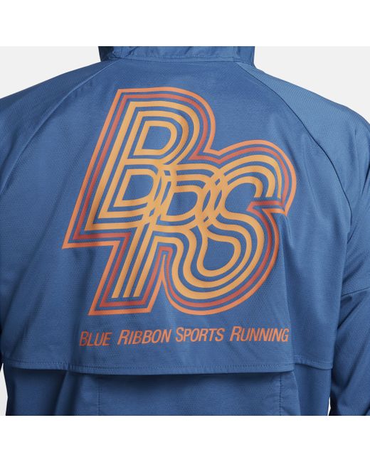 Nike Blue Windrunner Running Energy Repel Running Jacket for men