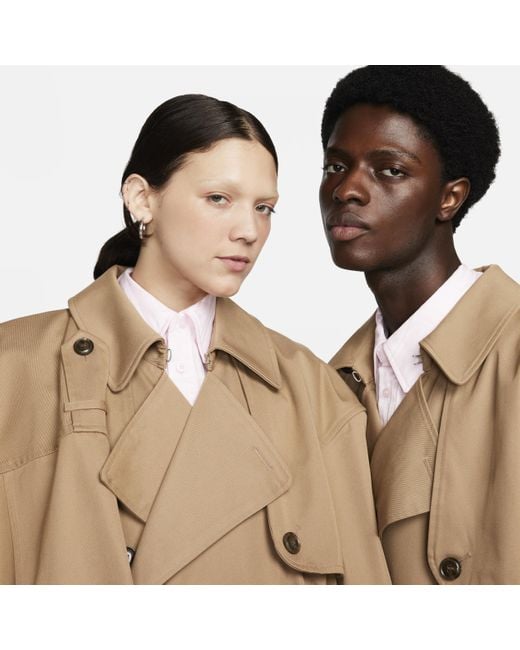 Nike Natural X Martine Rose Trench Coat Polyester