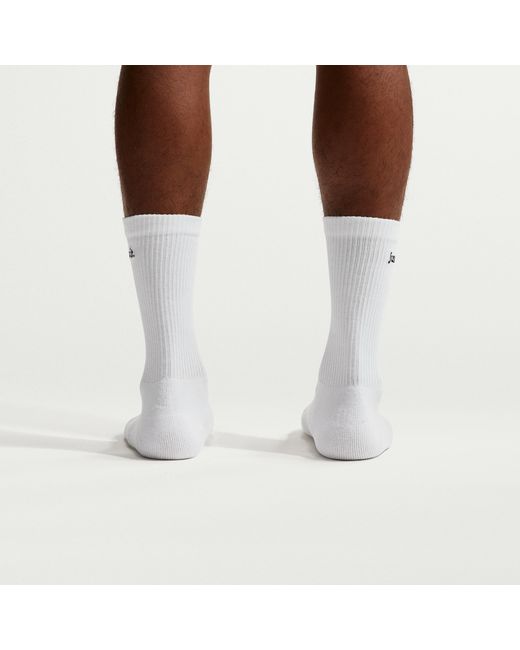 Nike Black Everyday Elevated Crew Socks (2 Pairs)