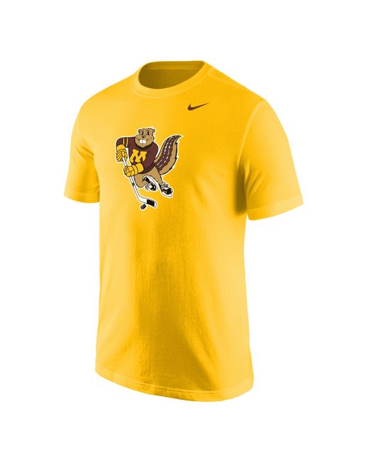 Nike Yellow Minnesota College T-shirt for men