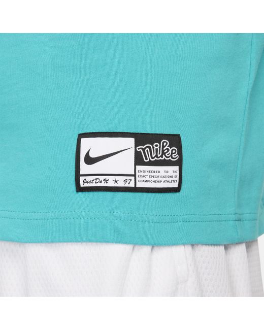 Nike Blue Max90 Basketball T-shirt for men